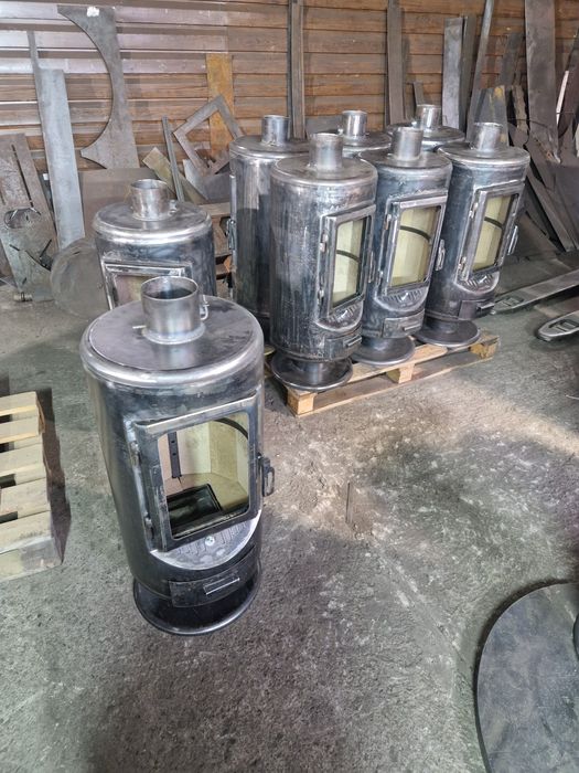 Піч камін буржуйка обігрівач GARANT 7.5 kw з малим склом!!!