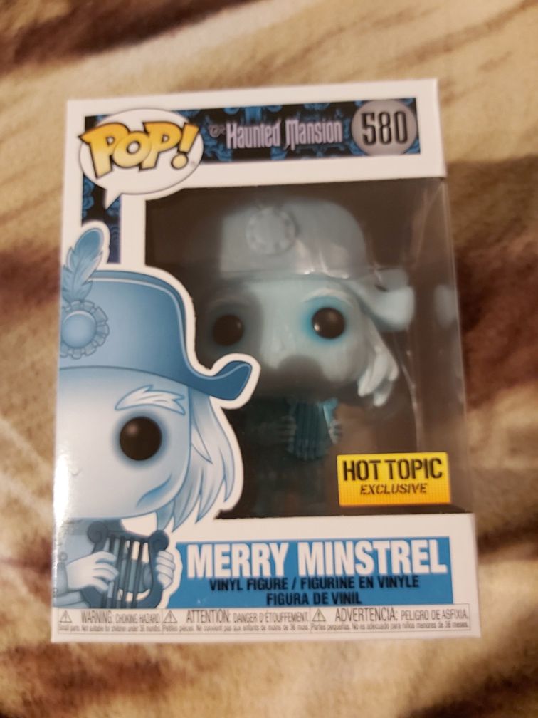 Nowa Figurka Funko Pop Disney Haunted Mansion Merry Minstrel Hot Topic