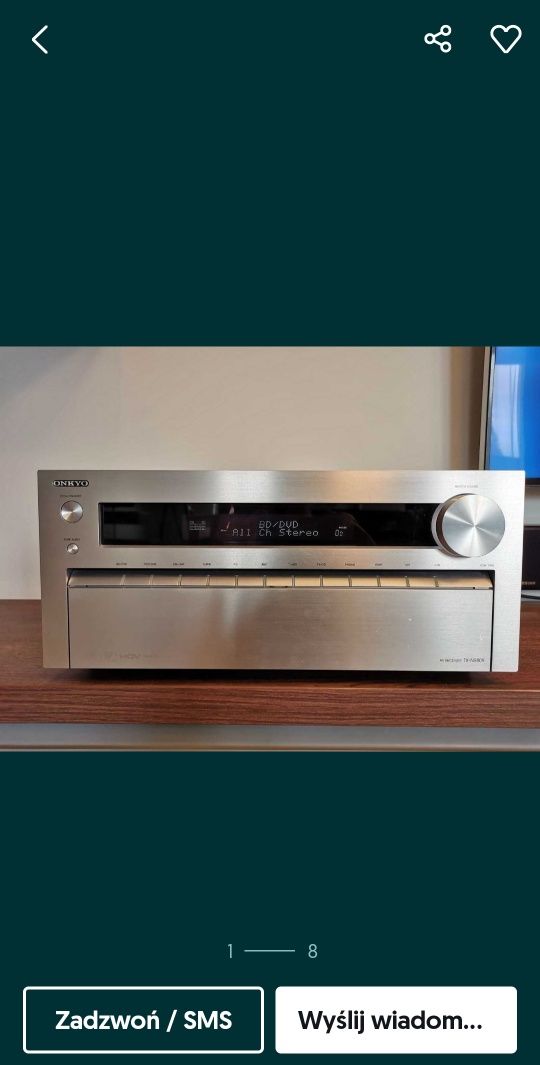 Onkyo 828 amplituner