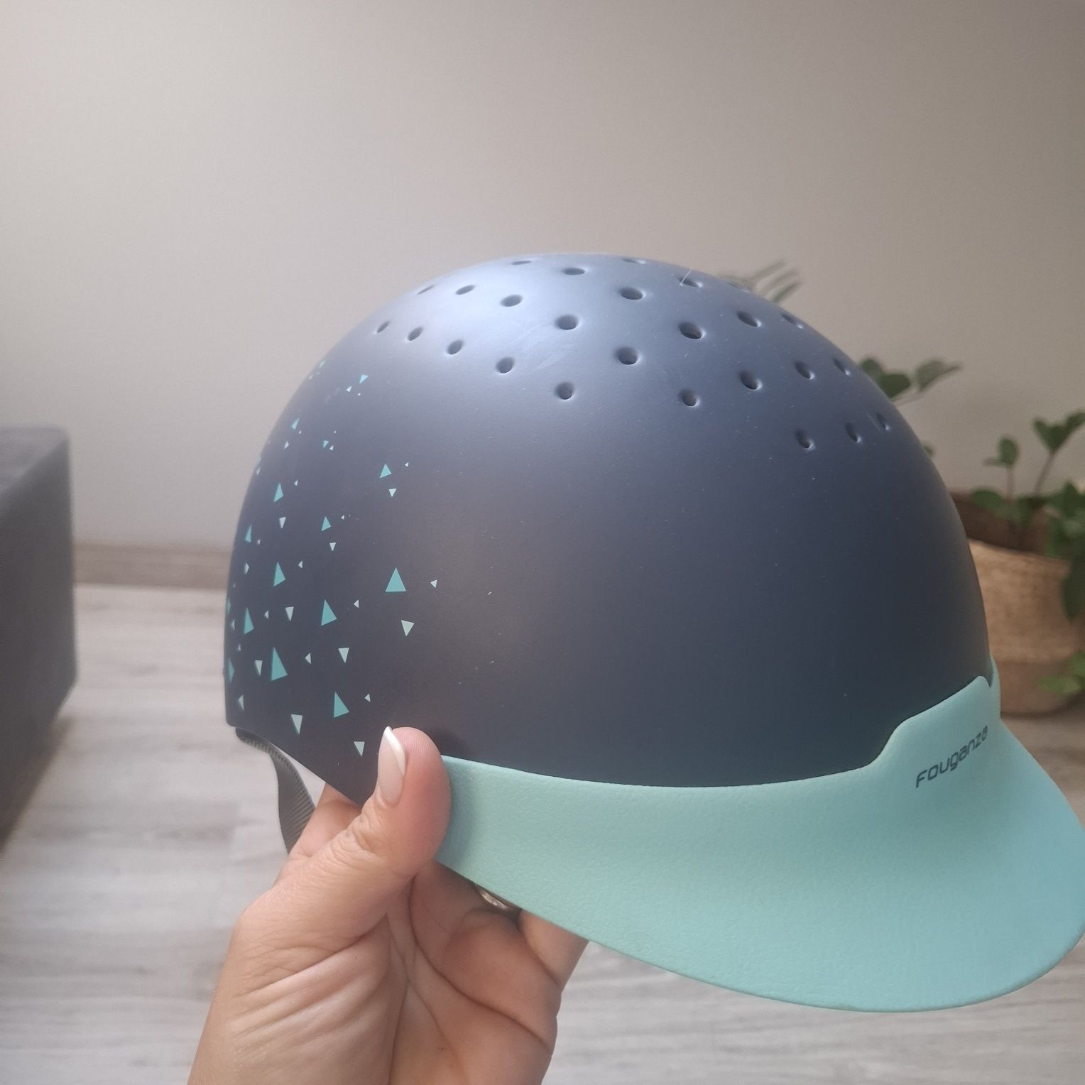 Kask jezdziecki FOUGANZA Rozm. M