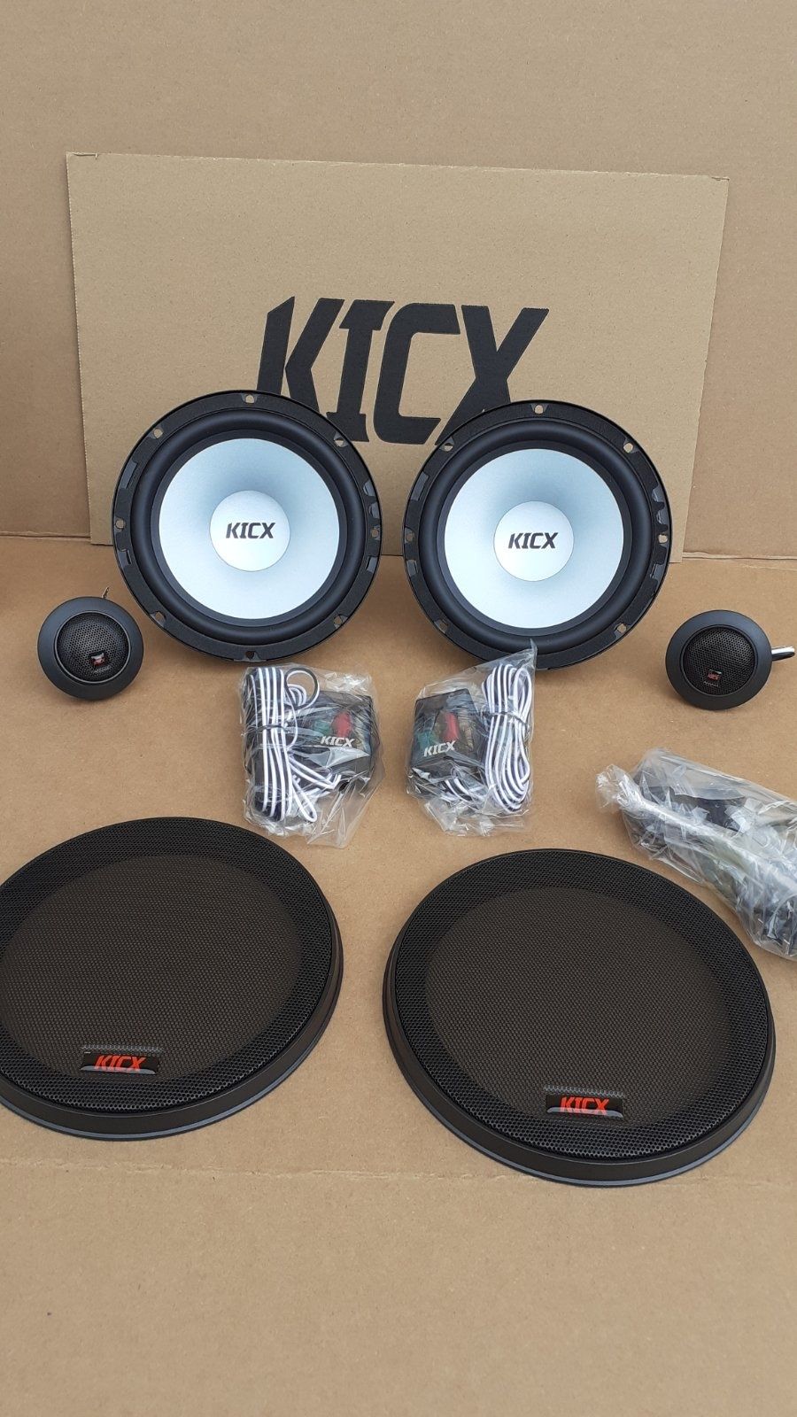 Динаміки 16см.Kicx PD 6.2 компонентные 150 Вт