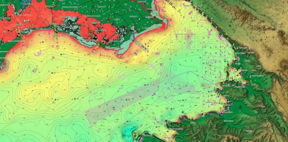 C-Map Reveal EM-Y076 Morze Śródziemne, Adriadyk -Lowrance, Simrad, B&G