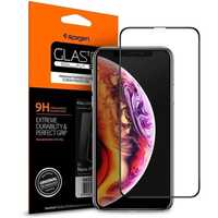 Spigen Szkło Hartowane Glass Fc Do Iphone Xr / 11 Czarne