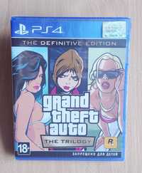 Grand Theft Auto Trilogy PS4 (Blu-Ray)