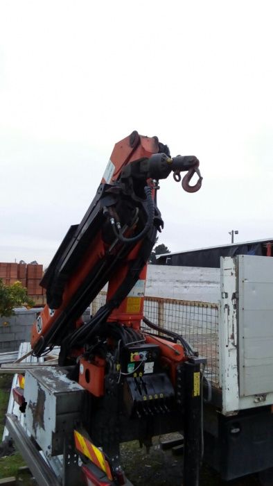 Camiao grua volvo fm