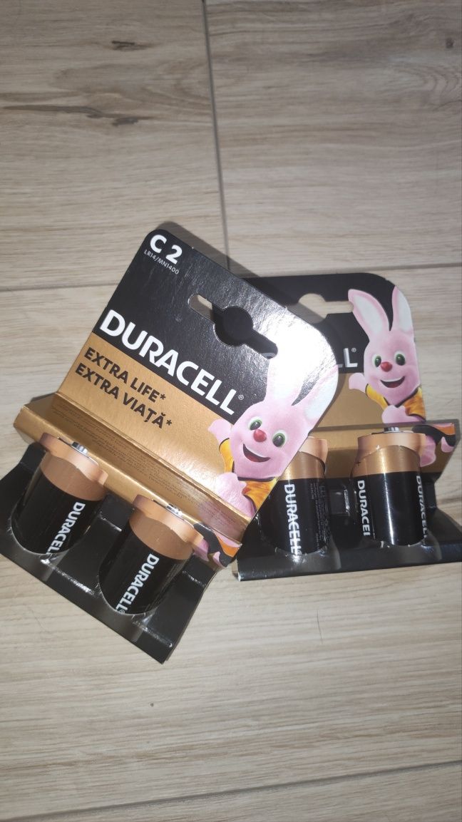 Батарейки Duracell C LR14/MN1400, 2 шт