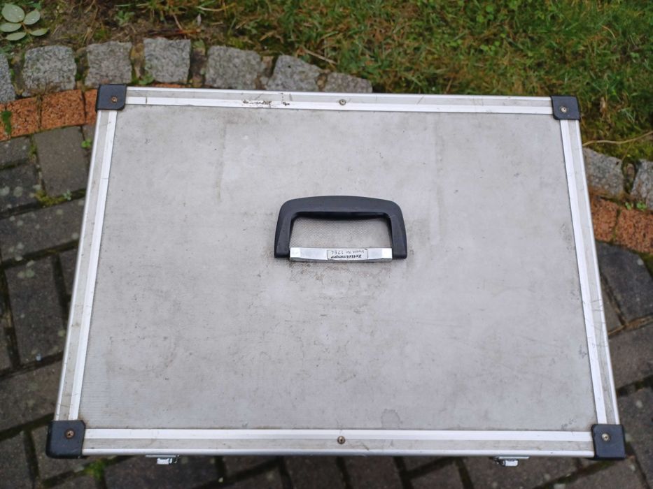 Skrzynia Walizka Aluminiowa Case Duża Solidna XXL