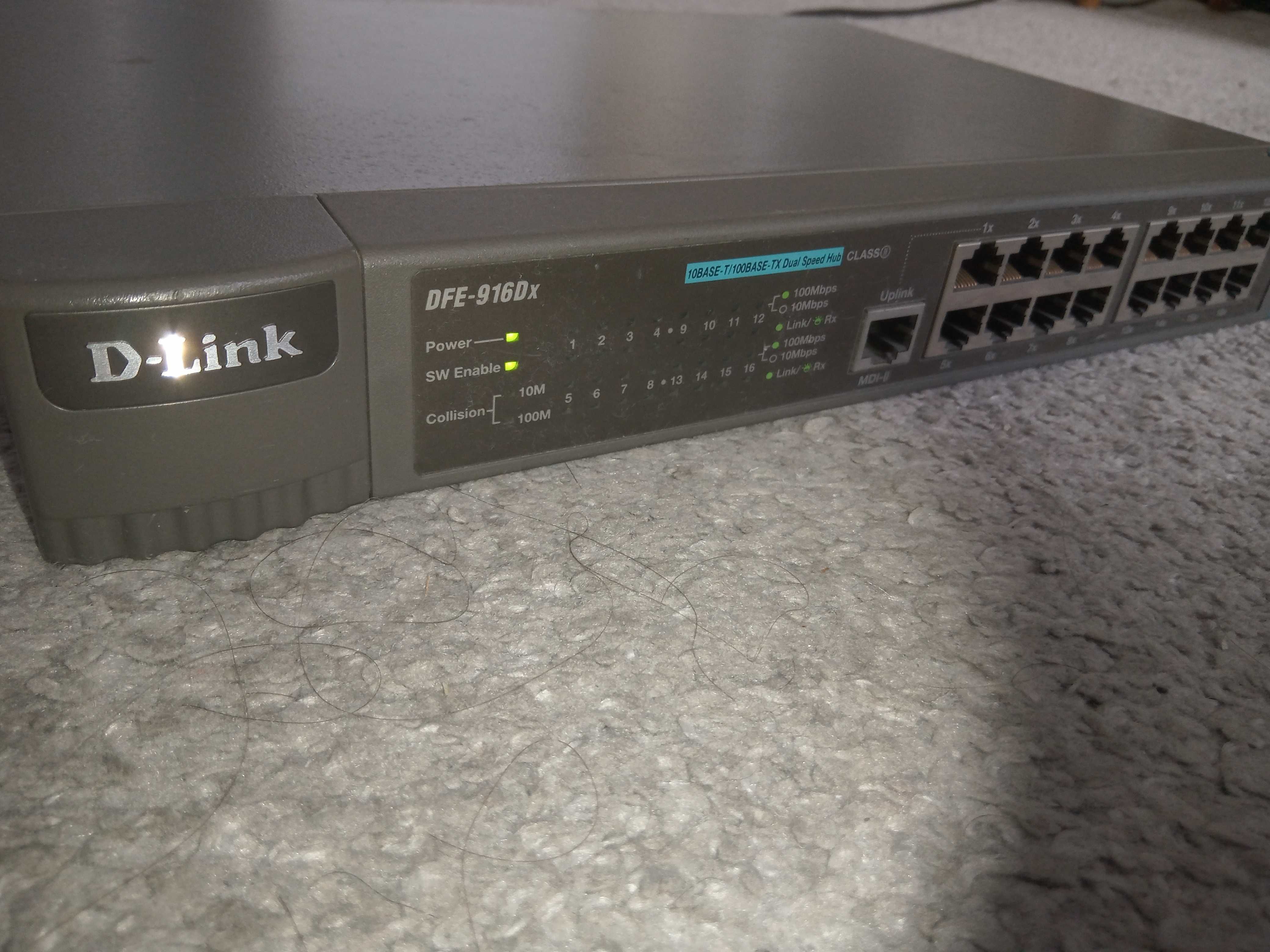 Switch  D-link i SMC EZ Fast Inthernet Switch Auto Negotiating 10/100