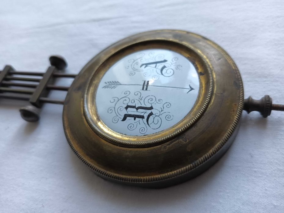 Stare wahadło rusztowe do zegara