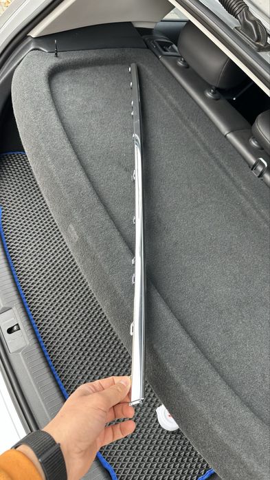 Накладка бампера передняя хром VW Golf 7   5G0_853_101_B