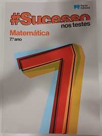 Caderno de exercícios "Sucesso nos testes Matemática 7"