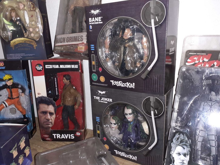 Figuras Star Wars Harry Potter Naruto Walking Dead Joker Bane Sin City