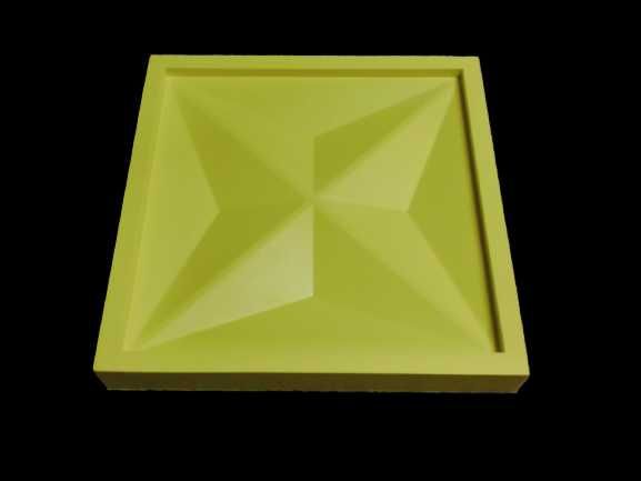 Molde 3d em Silicone Triângulos