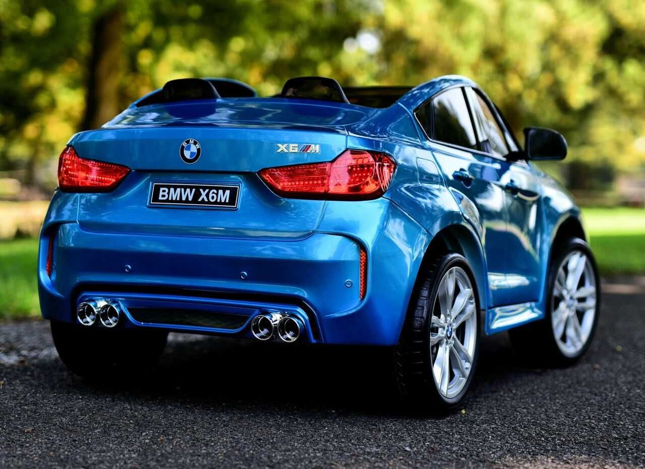 Samochód BMW X6 M Auto AKUMULATOR Motor Elektryczny JEEP SUV 2 DZIECI