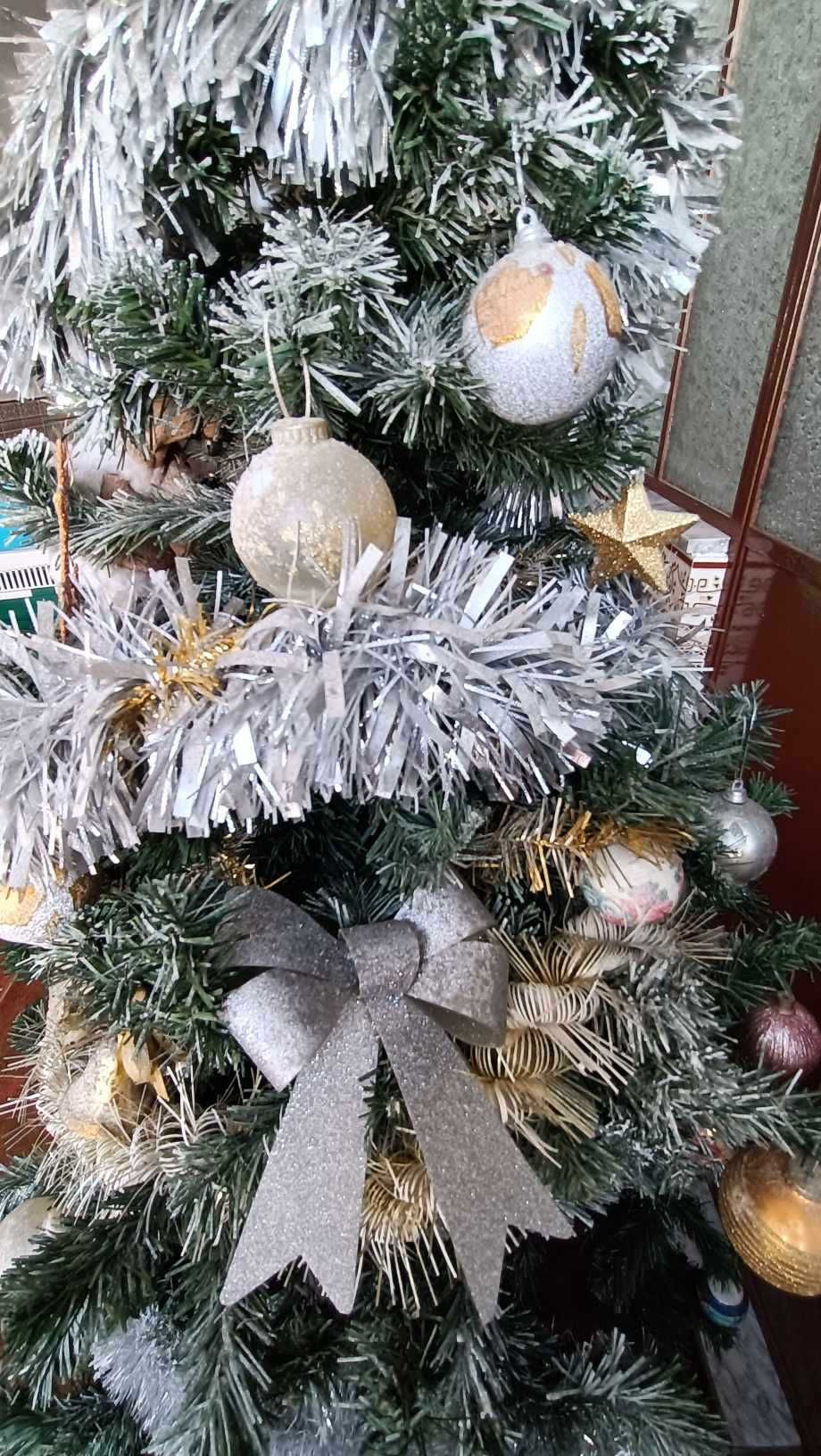 Árvore de Natal 1.50 cm + imensos enfeites decorativos