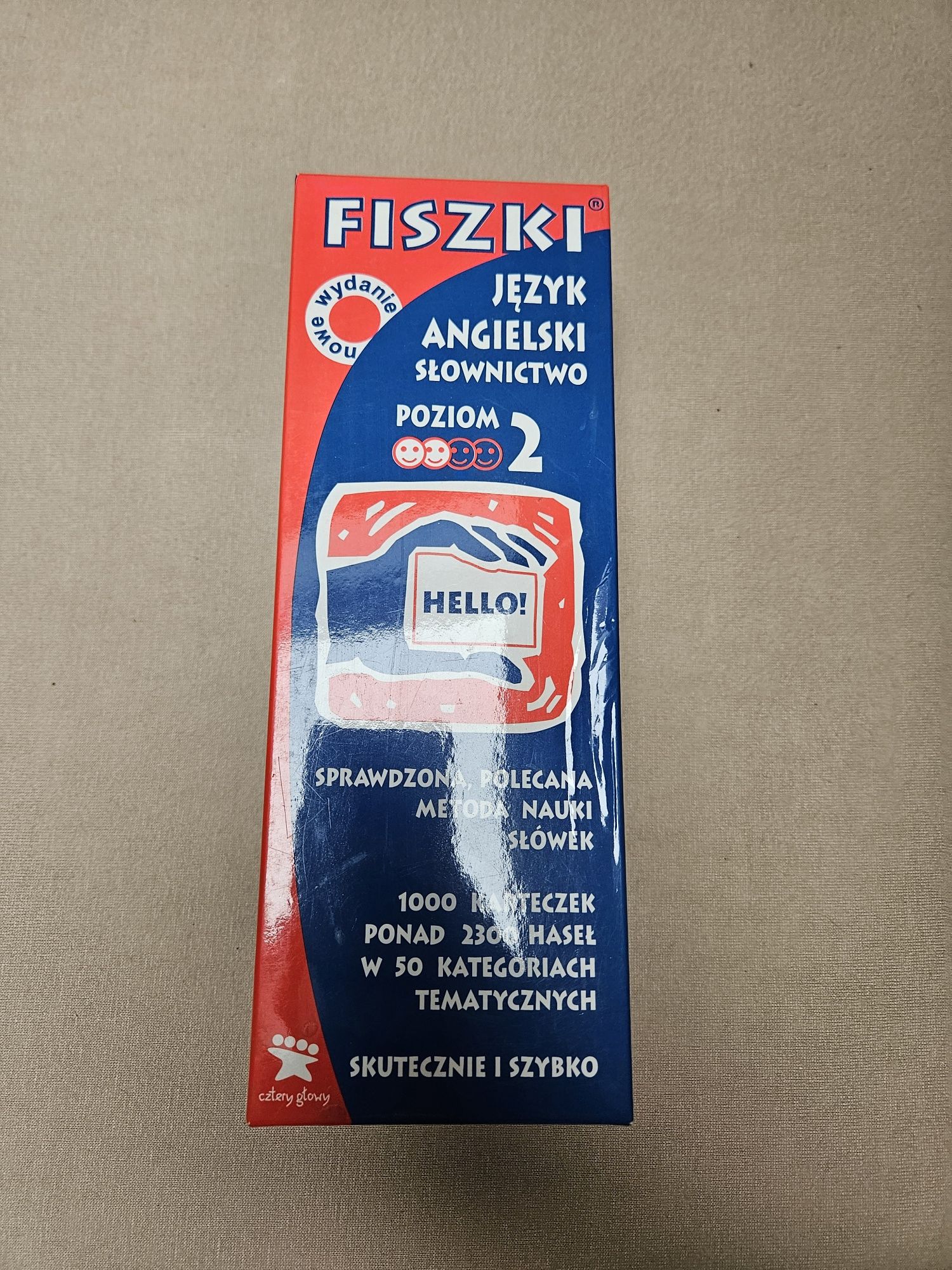 Fiszki język angielski Cztery głowy
