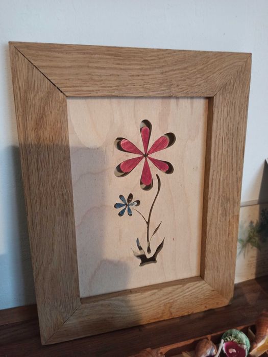 Obrazek drewniany home-made