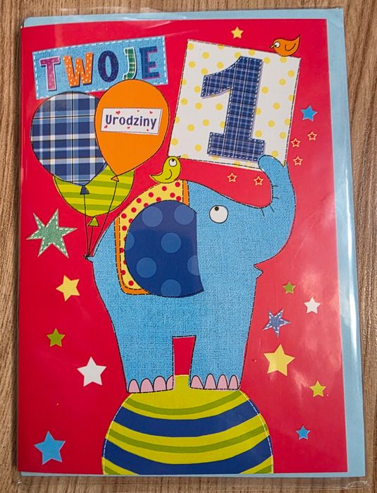 Nowa kartka na roczek