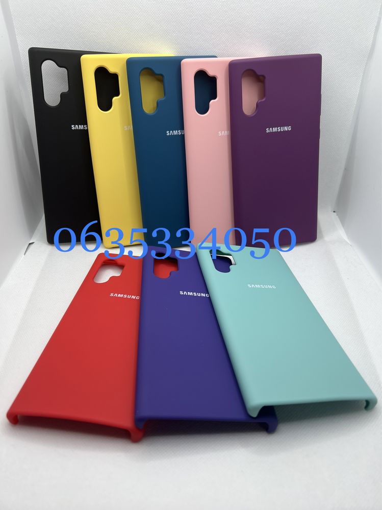 Чехол софт тач для Samsung Note 10 pro plus Самсунг нот 10 микрофибра