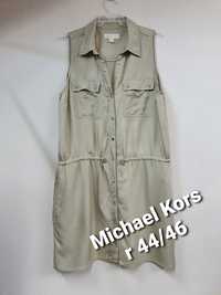 Michael Kors USA  sukienka szmizjerka 100% rayon 44/46