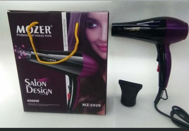 Фен для укладання волосся Mozer MZ-5929 4000 Вт 2 режими
