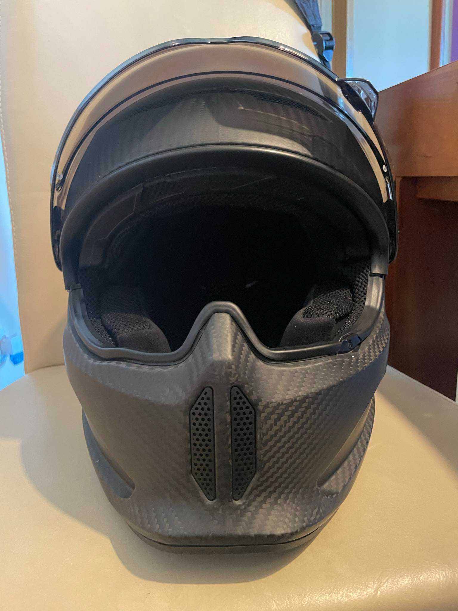 Capacete ATLAS 4.0 Raw Carbon