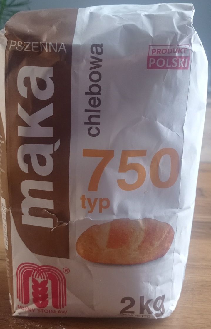 Mąka chlebowa.typ 750 pszenna.