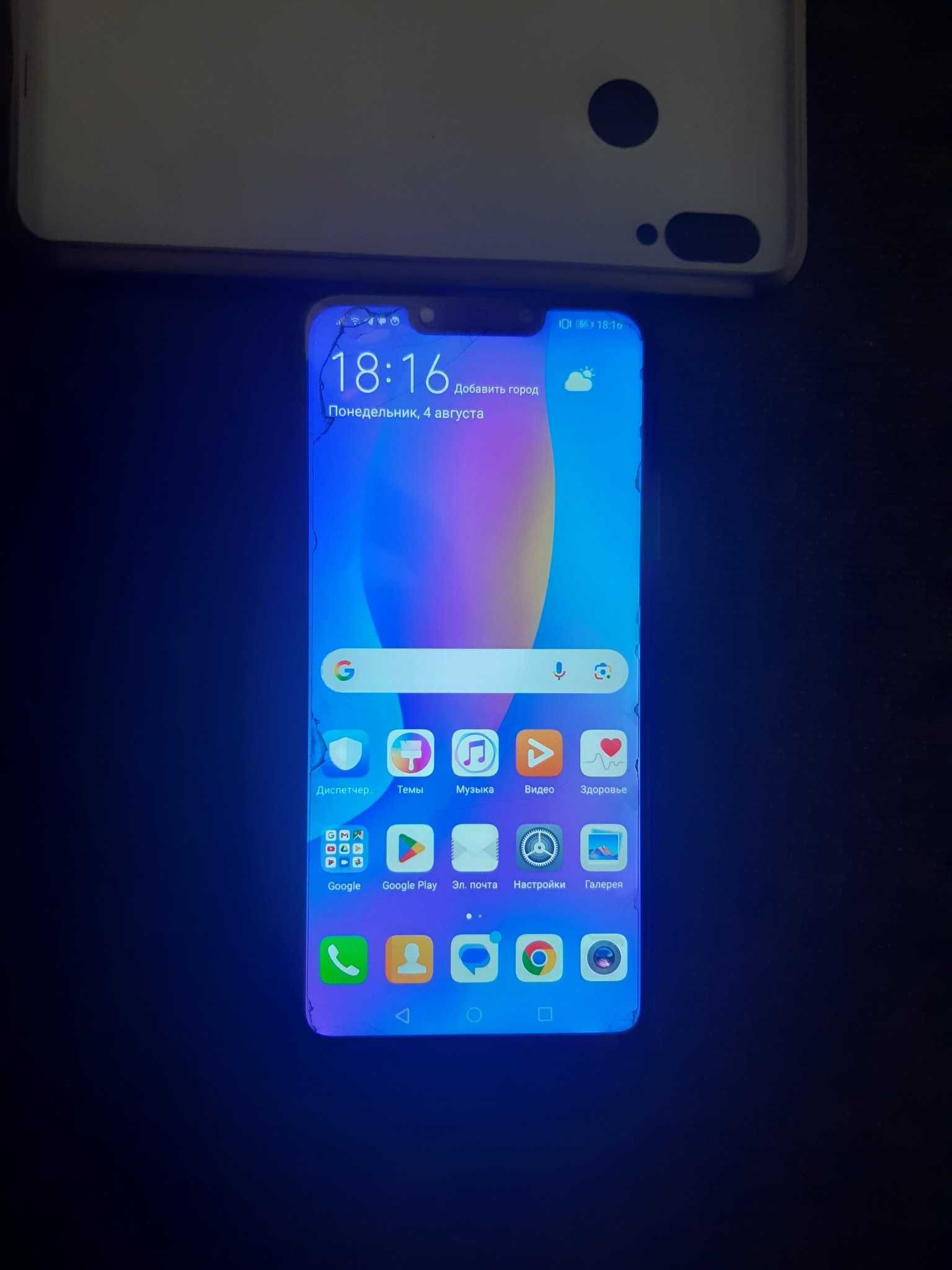 huawei p smart plus - Экран 6.3", Kirin 710, ОЗУ 4GB, dual sim