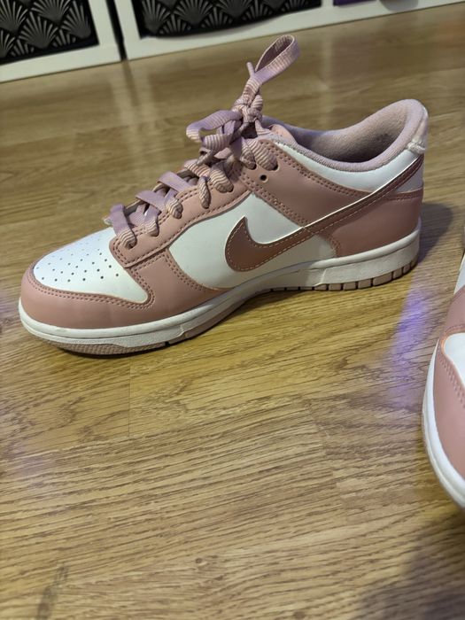 Buty nike dunk low różowe