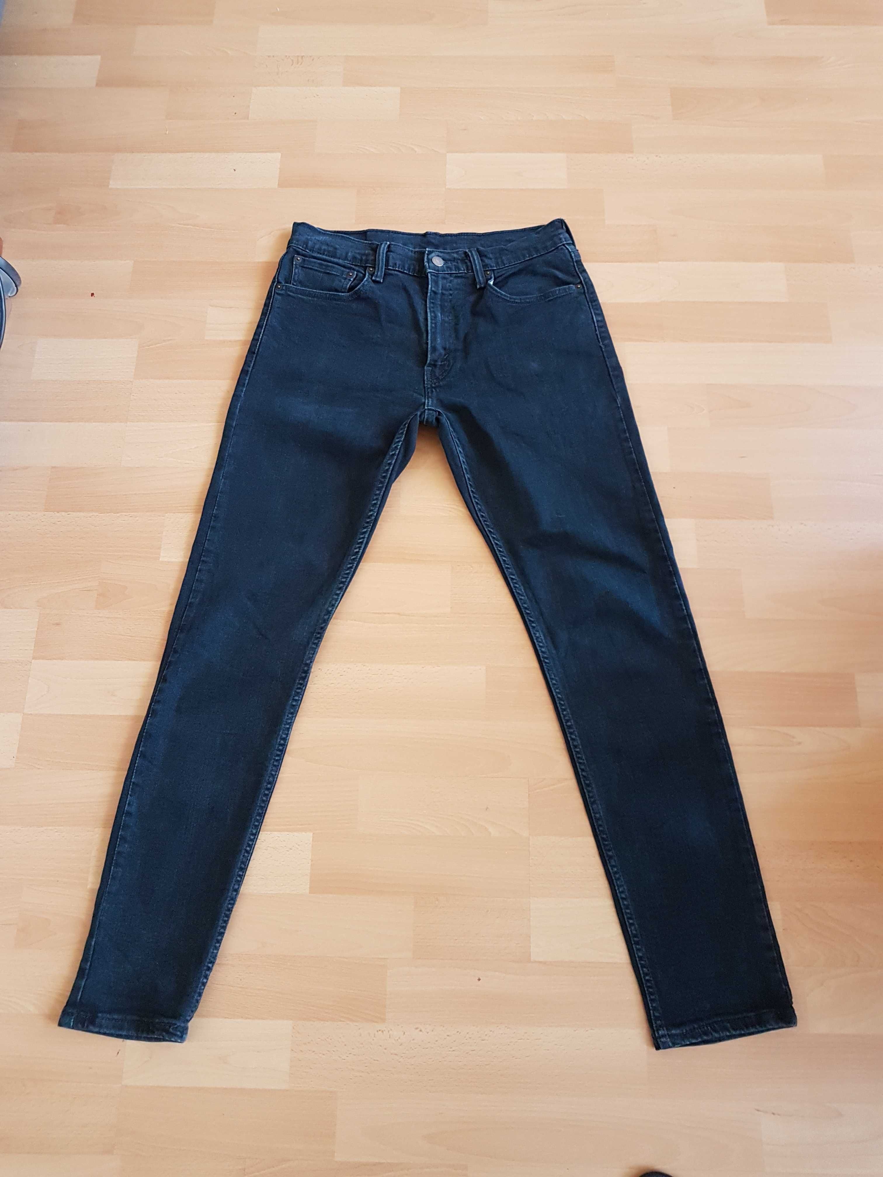 Levis 512 spodnie jeansowe męskie slim W33 L34 jeansy Levi's 33/34