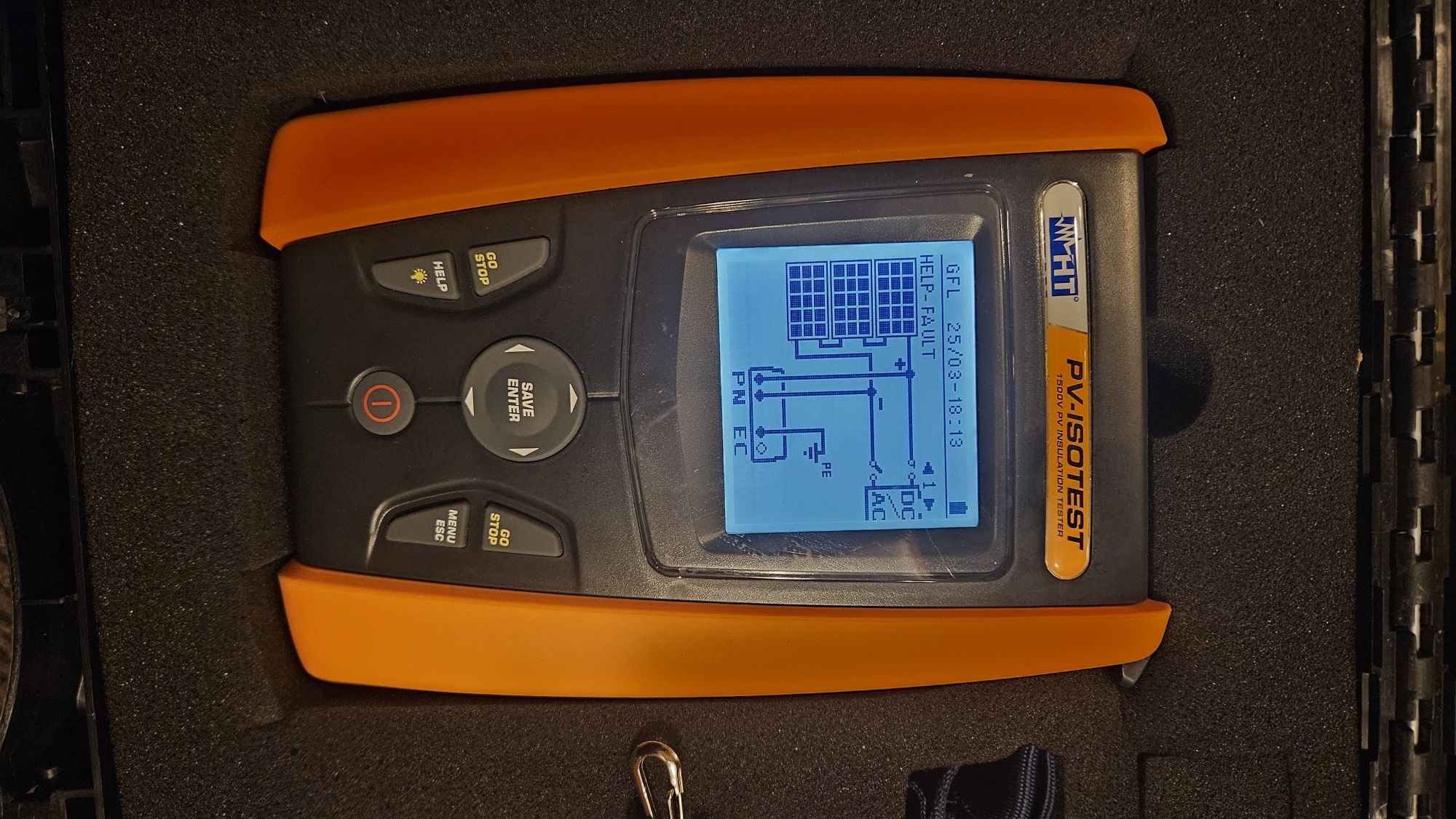 Miernik tester rezystancji izolacji HT PV-ISOTEST