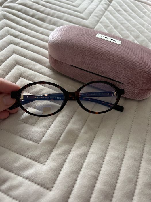 Okulary korekcja zerówki jajeczka miu miu panterka