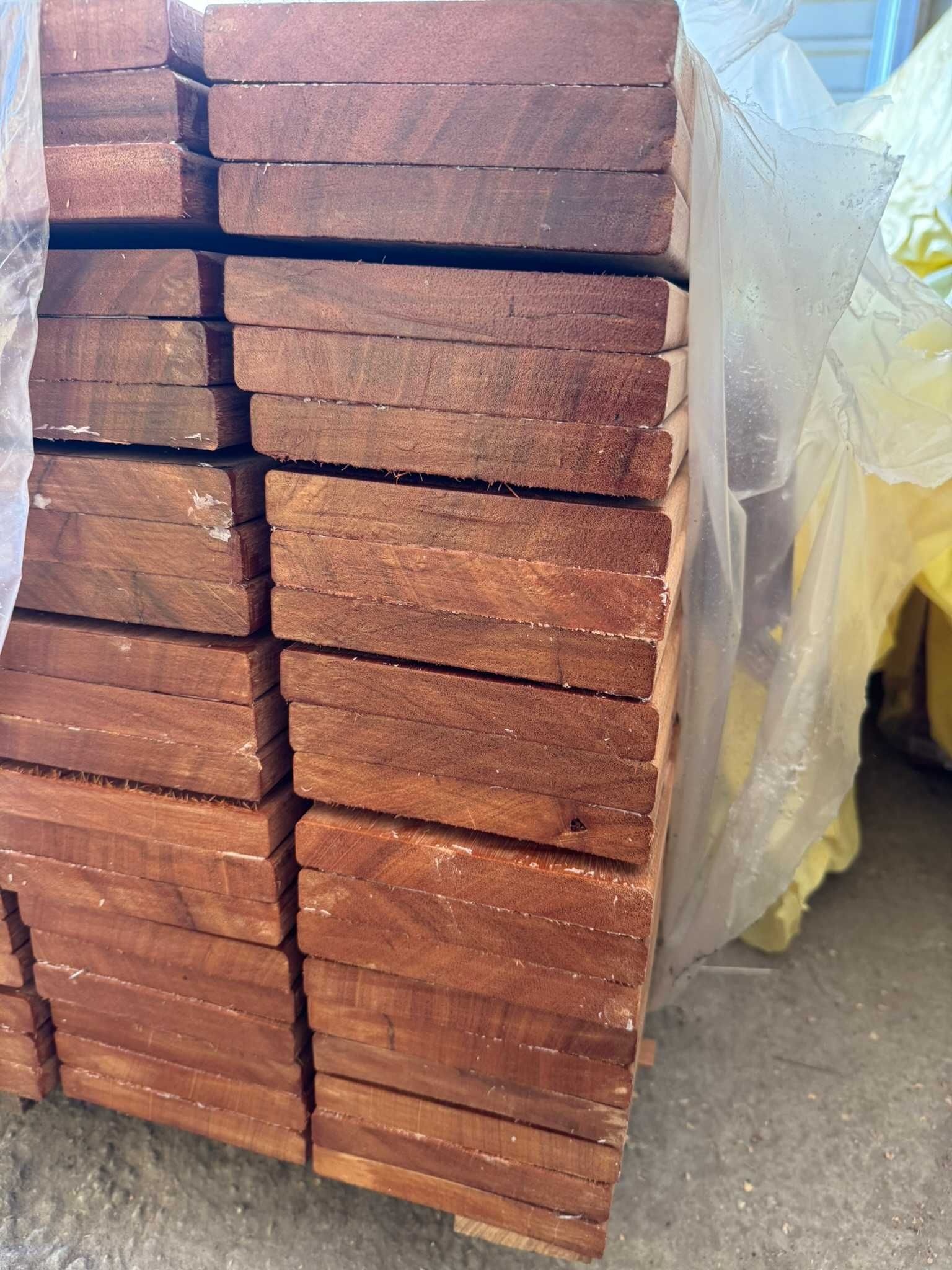 Egzotyczna deska tarasowa Bangkirai 21x145 Gładka taras drewno