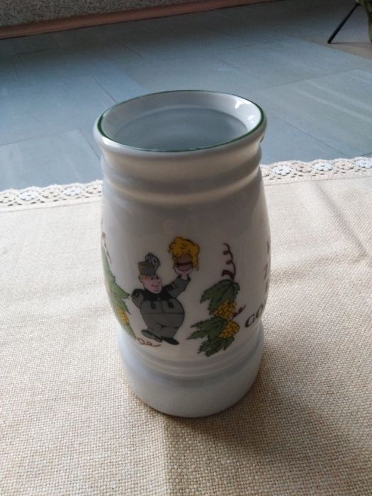 porcelanowy kufel do piwa KGHM 1989 r.