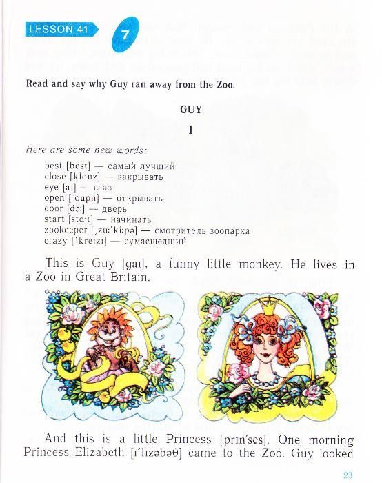 Английский 3 класс Верещагина, Притыкина - книга для чтения