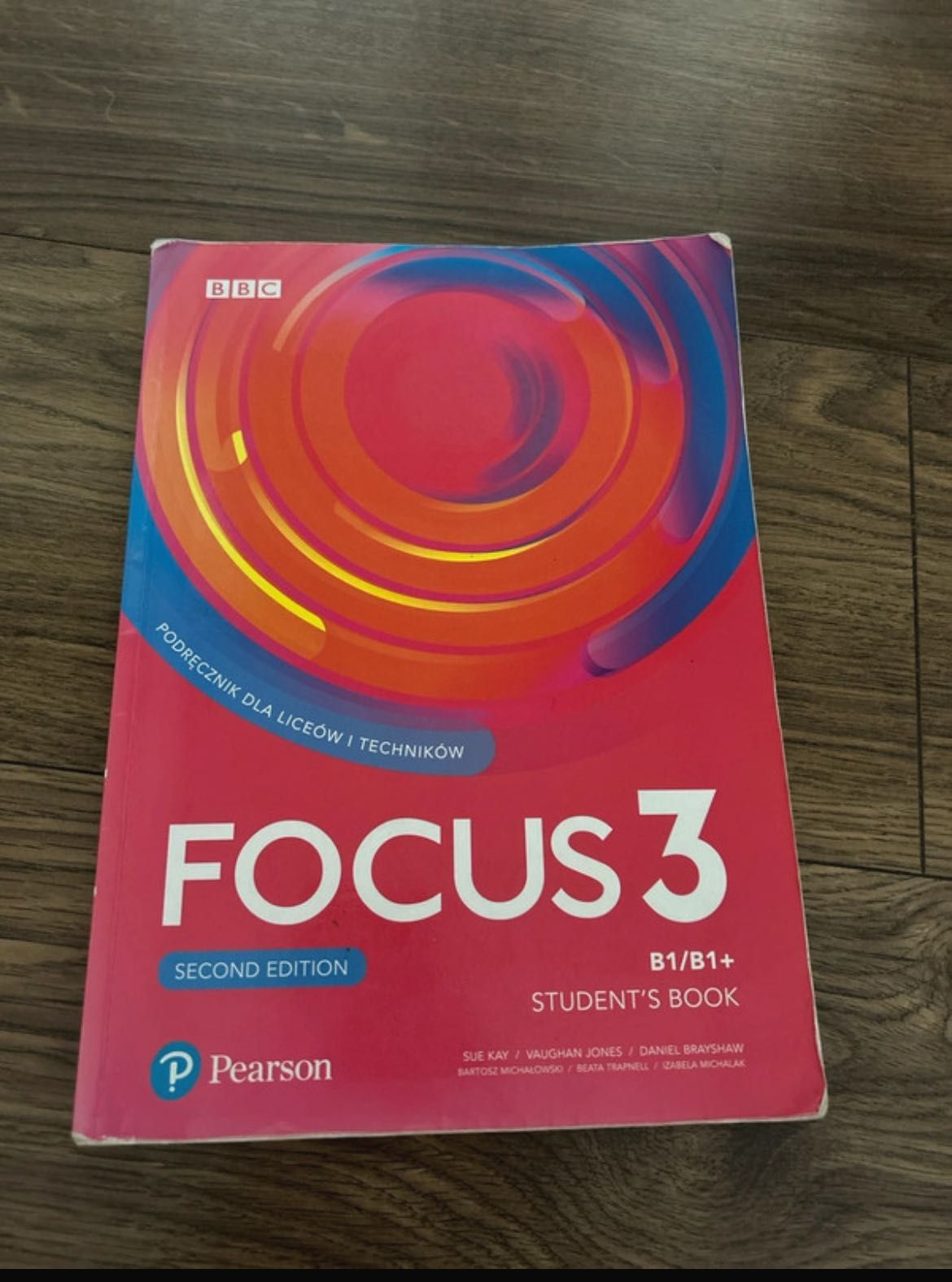 Książka do języka angielskiegoliceum i technikum  focus 3