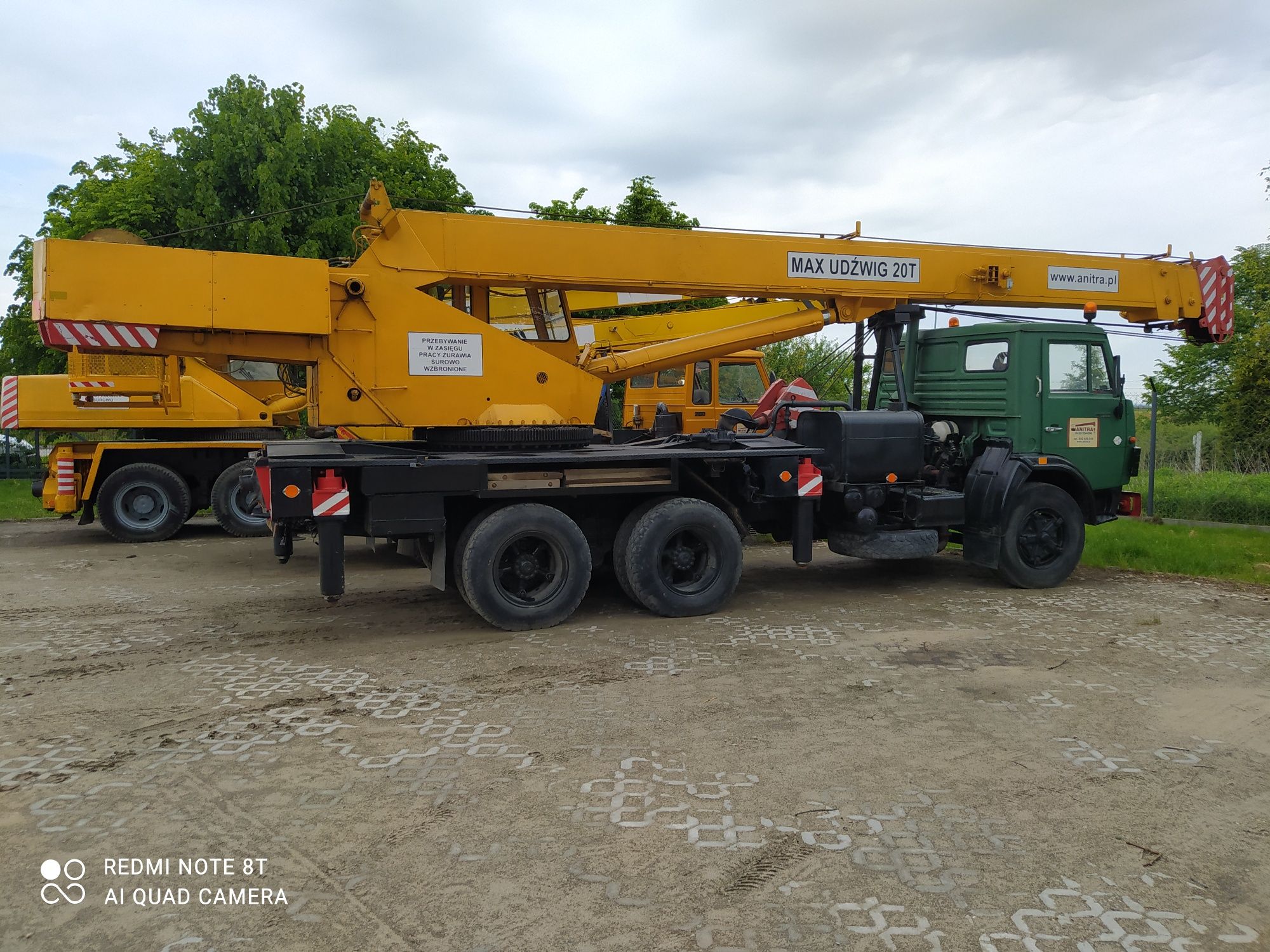 Żuraw Samojezdny Kamaz 20 TON KC 45719