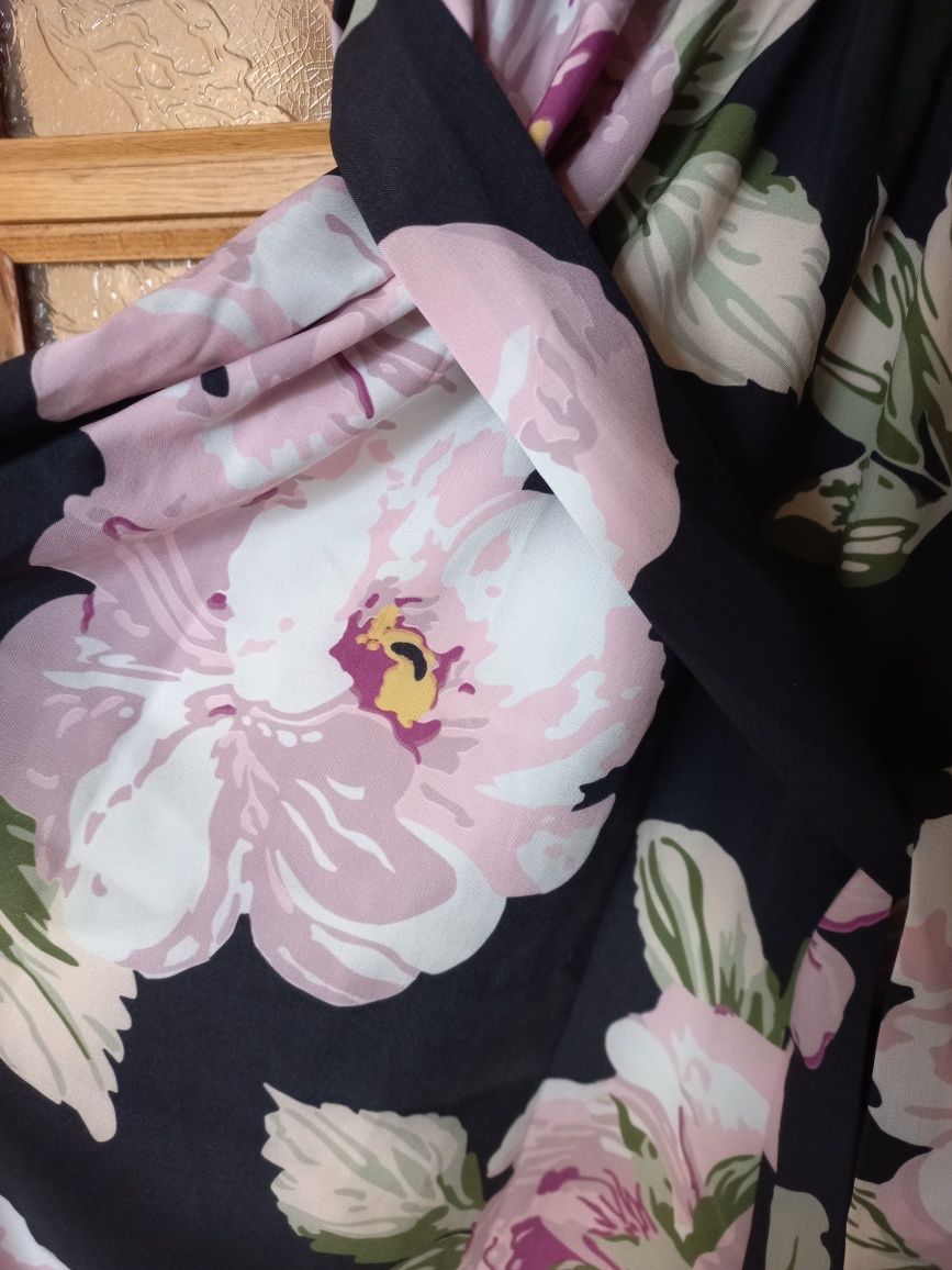 Довга сукня Boohoo в квіти