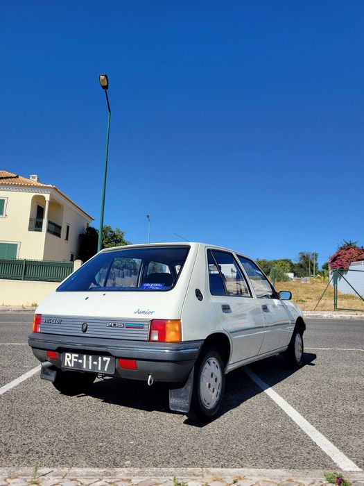 Peugeot 205 Junior 1989 62 mil km
