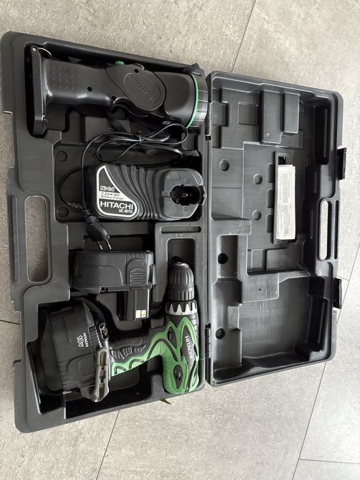 Zestaw HITACHI wiartarko-wkrętarka