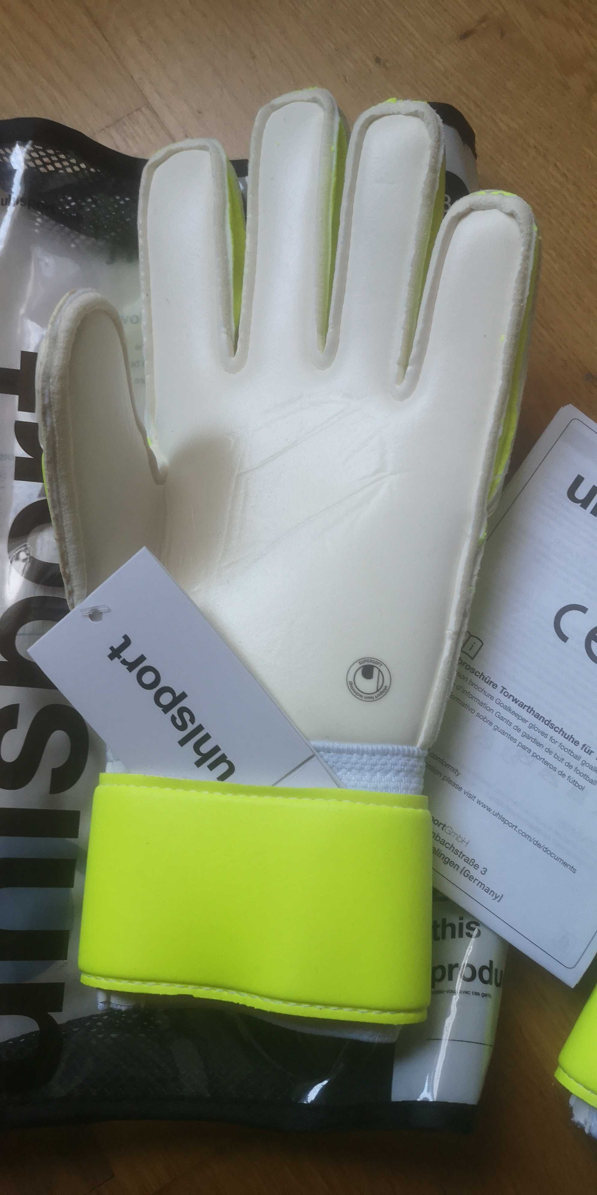 Рукавички воротарські UHLSPORT PURE ALLIANCE SUPERSOFT розмір 8