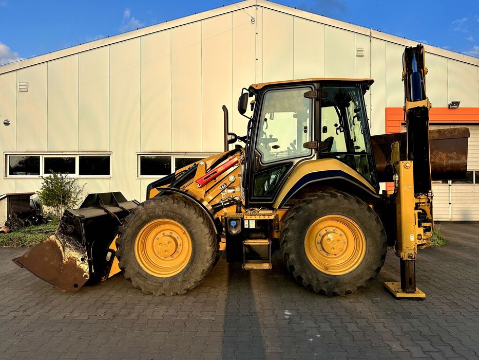 Koparko-ładowarka CAT 444 Tylko 3000Mth Joystick 2020r. JCB 4CX 434
