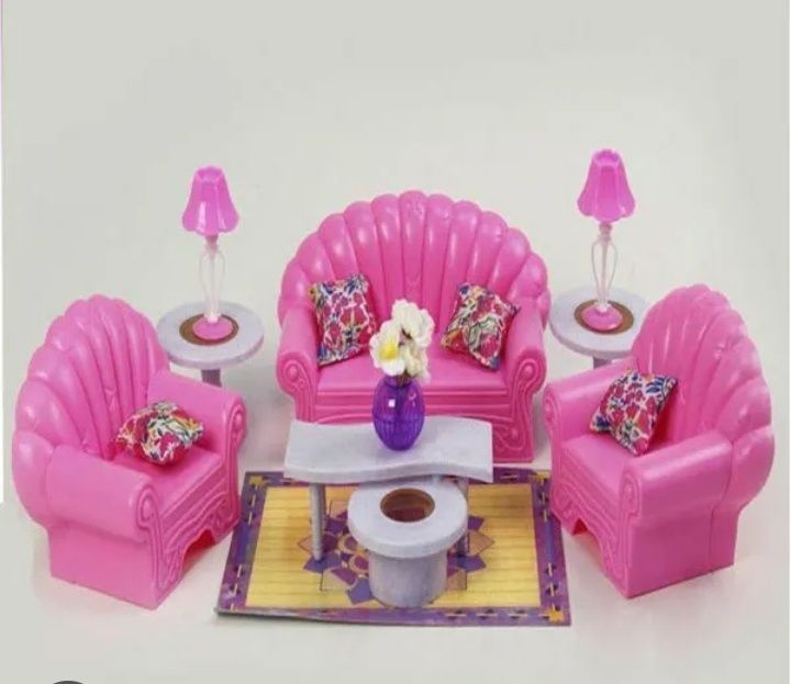 Мебель для кукол Барби(30 видов) Меблі для ляльок