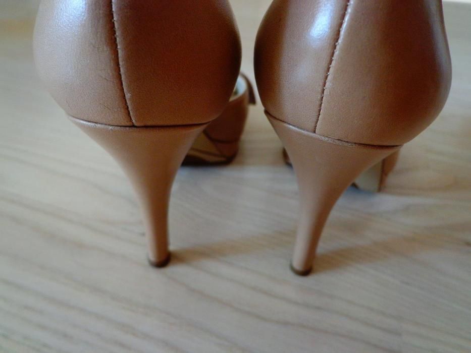 Nine West piękne szpilki w kolorze nude rozm. 37-38 (US 6,5)