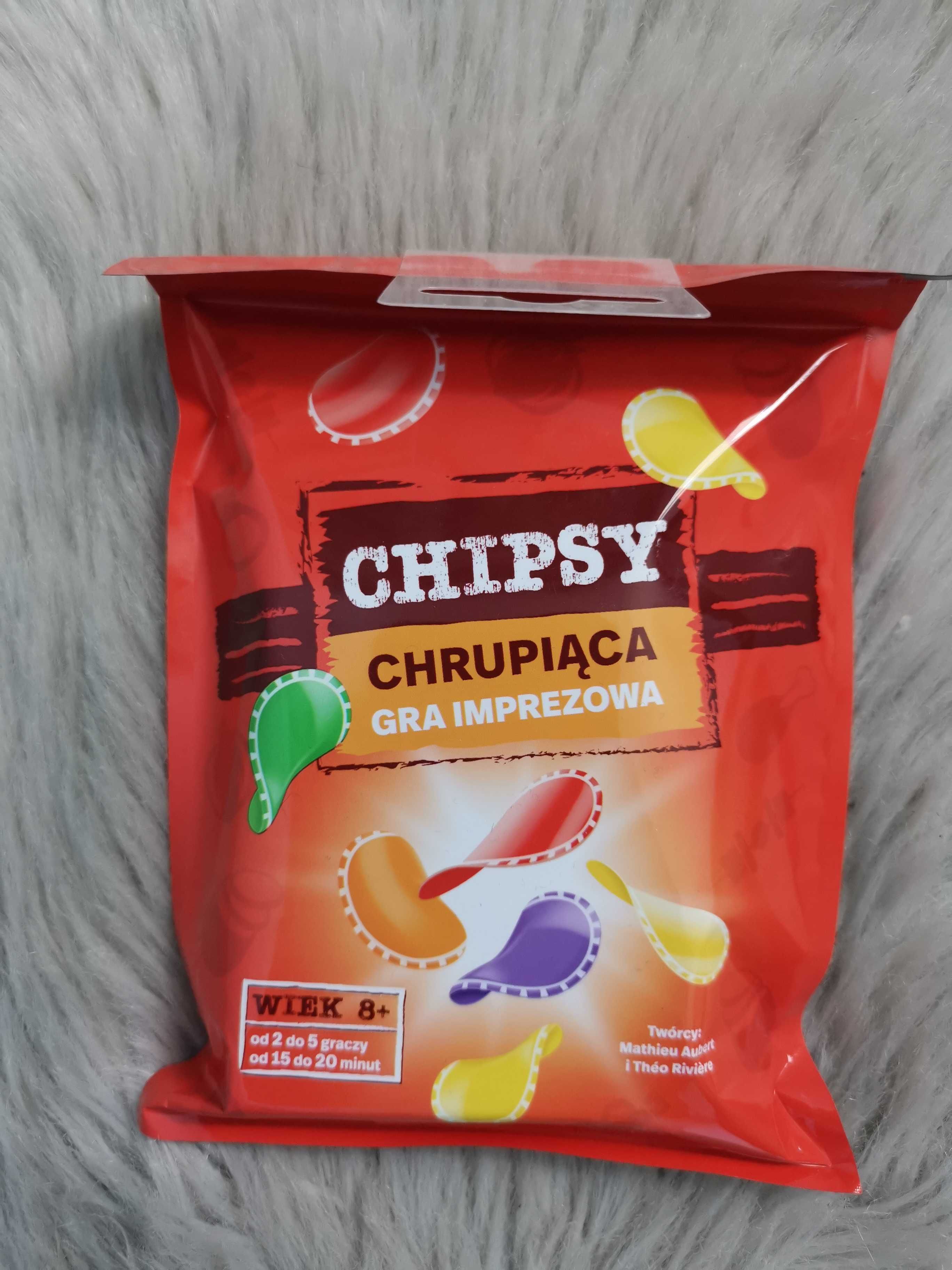 Chipsy Chrupiąca gra imprezowa! gra planszowa nowa - folia