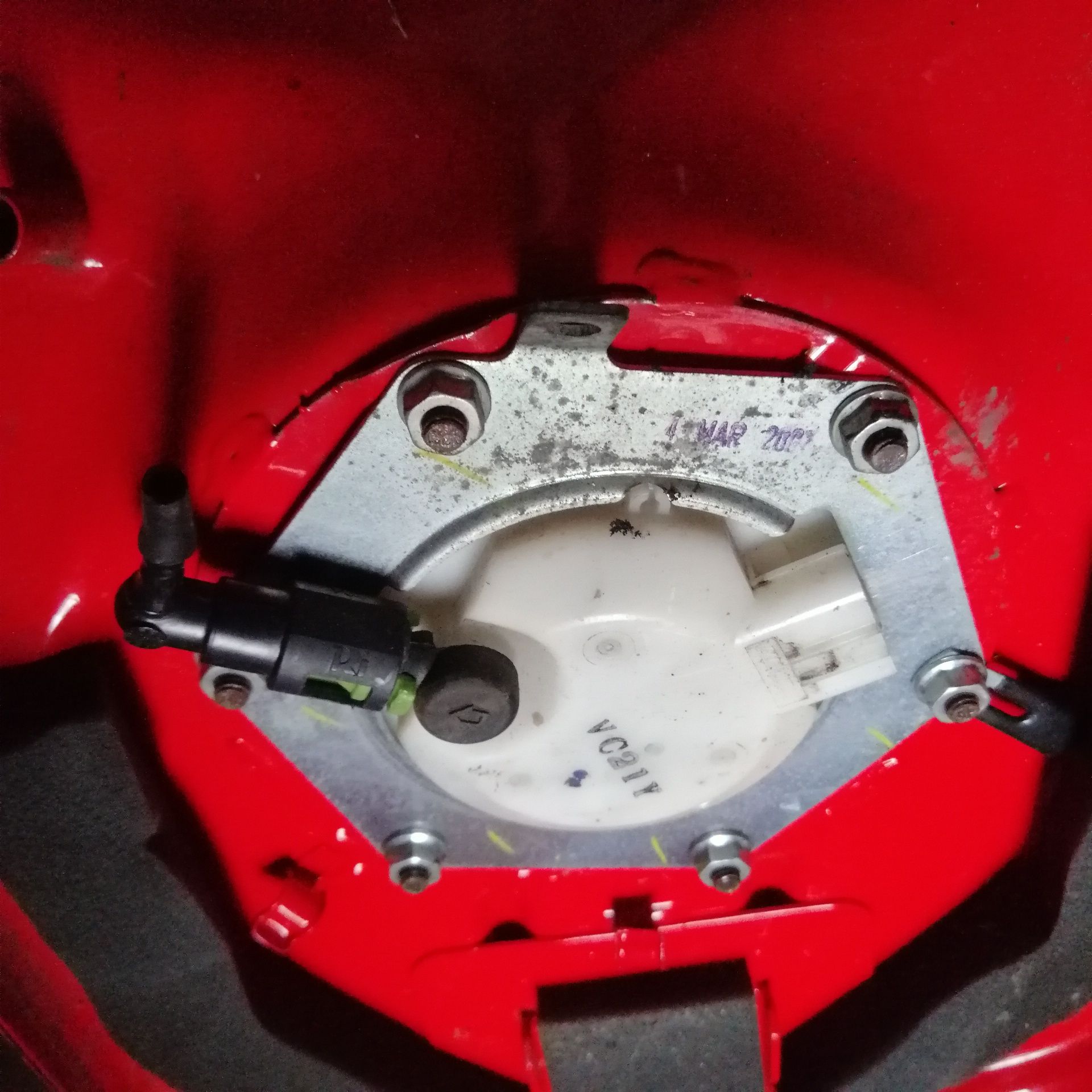 Moduł Set Siedzenie Airbox Amortyzator Koła Honda CBR 125 JC39