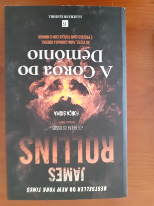 Livros do autor James Rolins, em ótimo estado