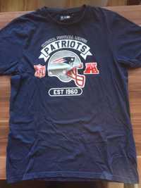 Granatowa koszulka New Era Patriots L