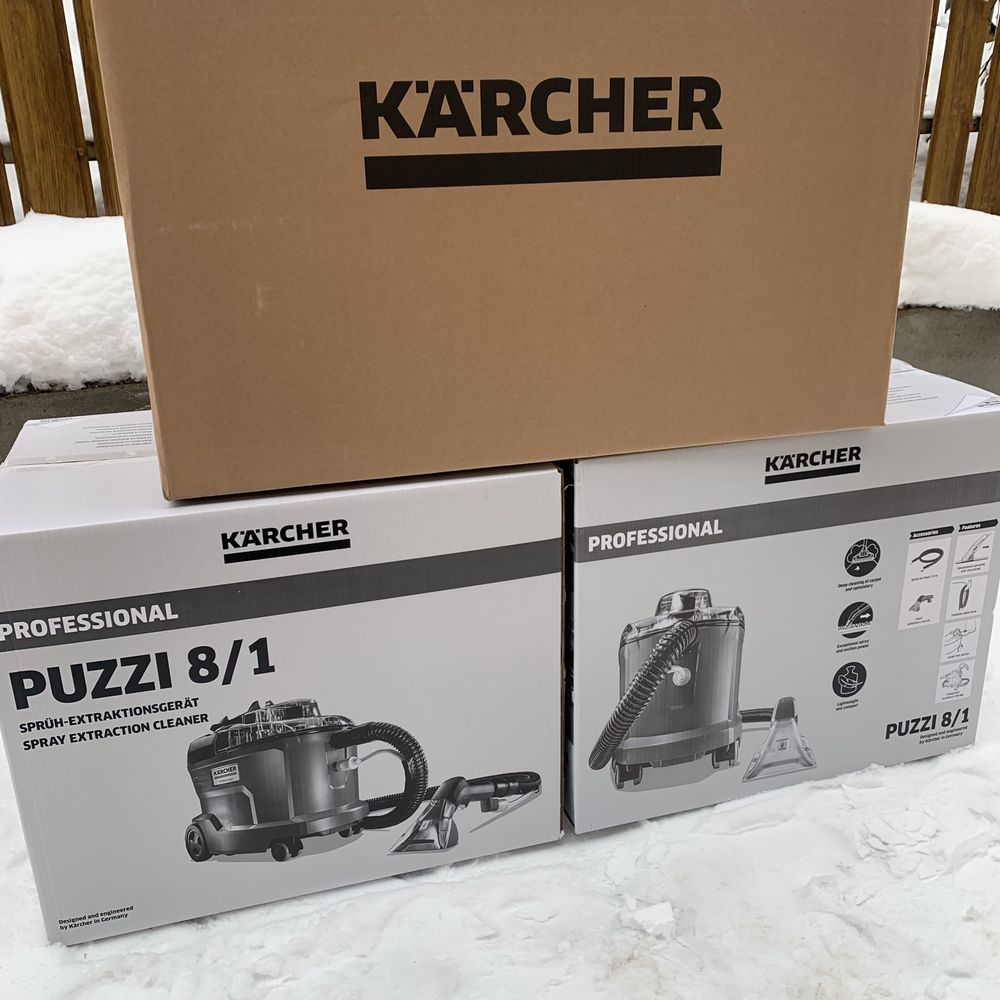 С Германиии karcher puzzi 8/1 10/1 c 2024 пилосос пылесос химчистки