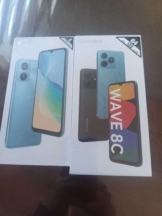 Продам нові  Blackview wave 8 c 6/64 і blackviev a 52 pro 4/128
